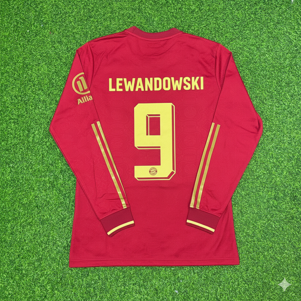 Robert Lewandowski 9- Bayern München 125 Jahre Spezial-Edition Fußballtrikot Paradise Edition