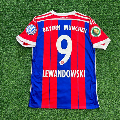 Robert Lewandowski Bayern Munich 2014 - 2015 Football Jersey Kit