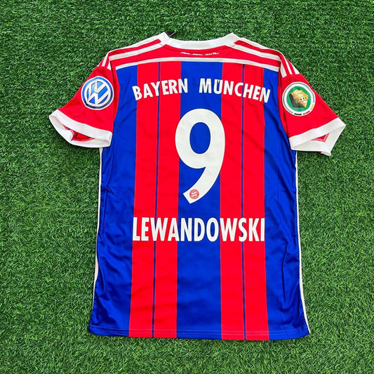 Robert Lewandowski Bayern Munich 2014 - 2015 Football Jersey Kit