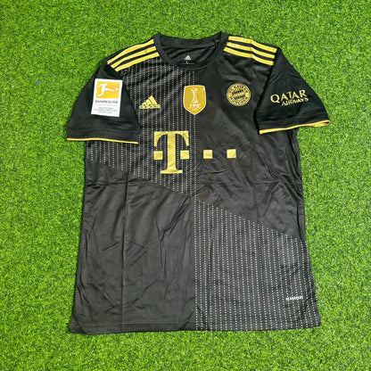 Leroy Sane Bayern Munich 2021-2022 Away Football Jersey Kit