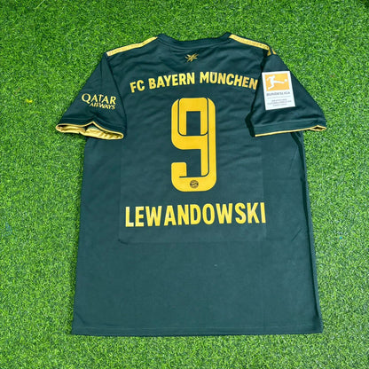 Robert Lewandowski #9 Bayern Munich 2021 2022 Oktoberfest Special Edition Football Jersey