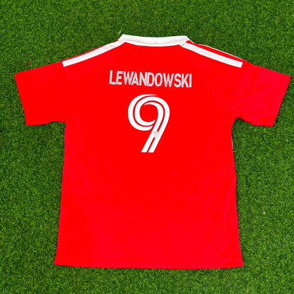 Robert Lewandowski Chicago Fire FC 2026-2027 Kids Red Soccer Football Jersey Kit
