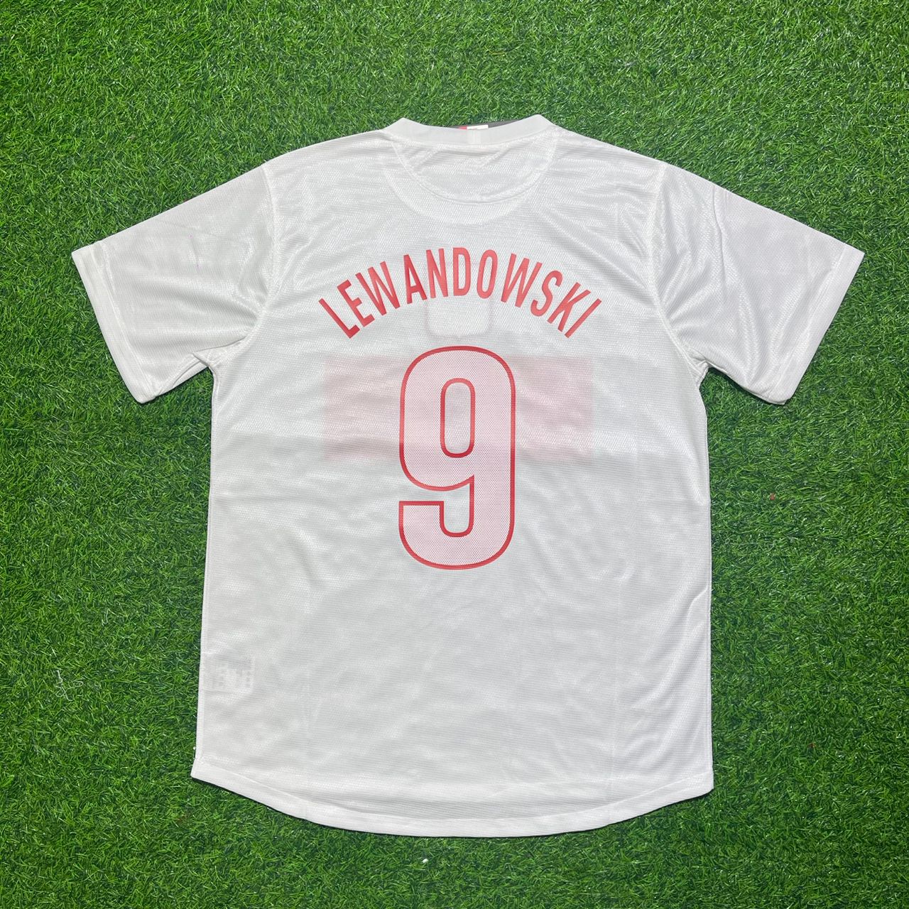 Robert Lewandowski Poland 2012 Retro Football Jersey Kit