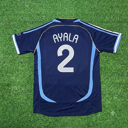 Argentina World Cup 2006 Roberto Ayala #2 Dark Blue Home Retro Football Jersey Kit