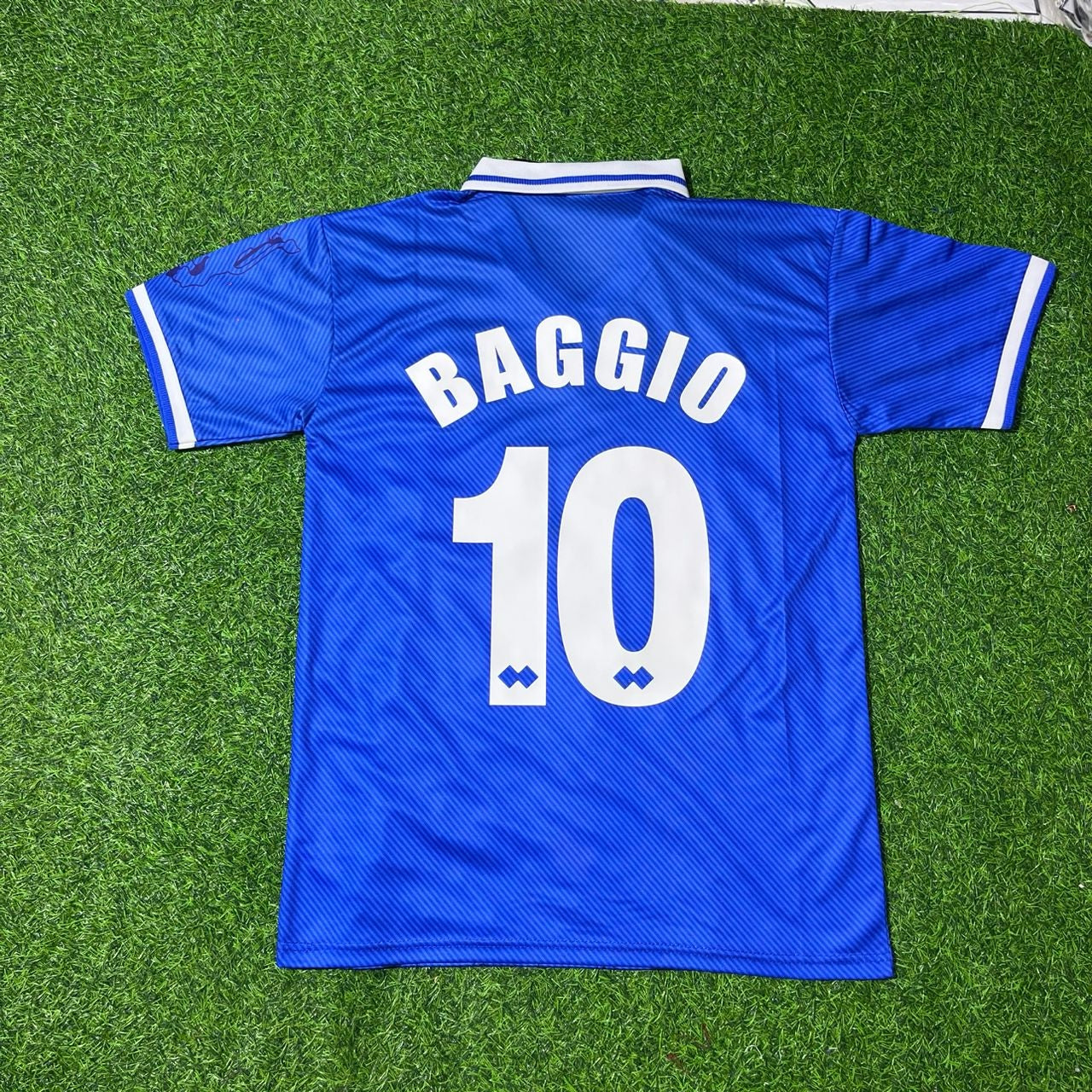 Roberto Baggio Brescia 1997/1998 Retro Home Football Jersey Kit