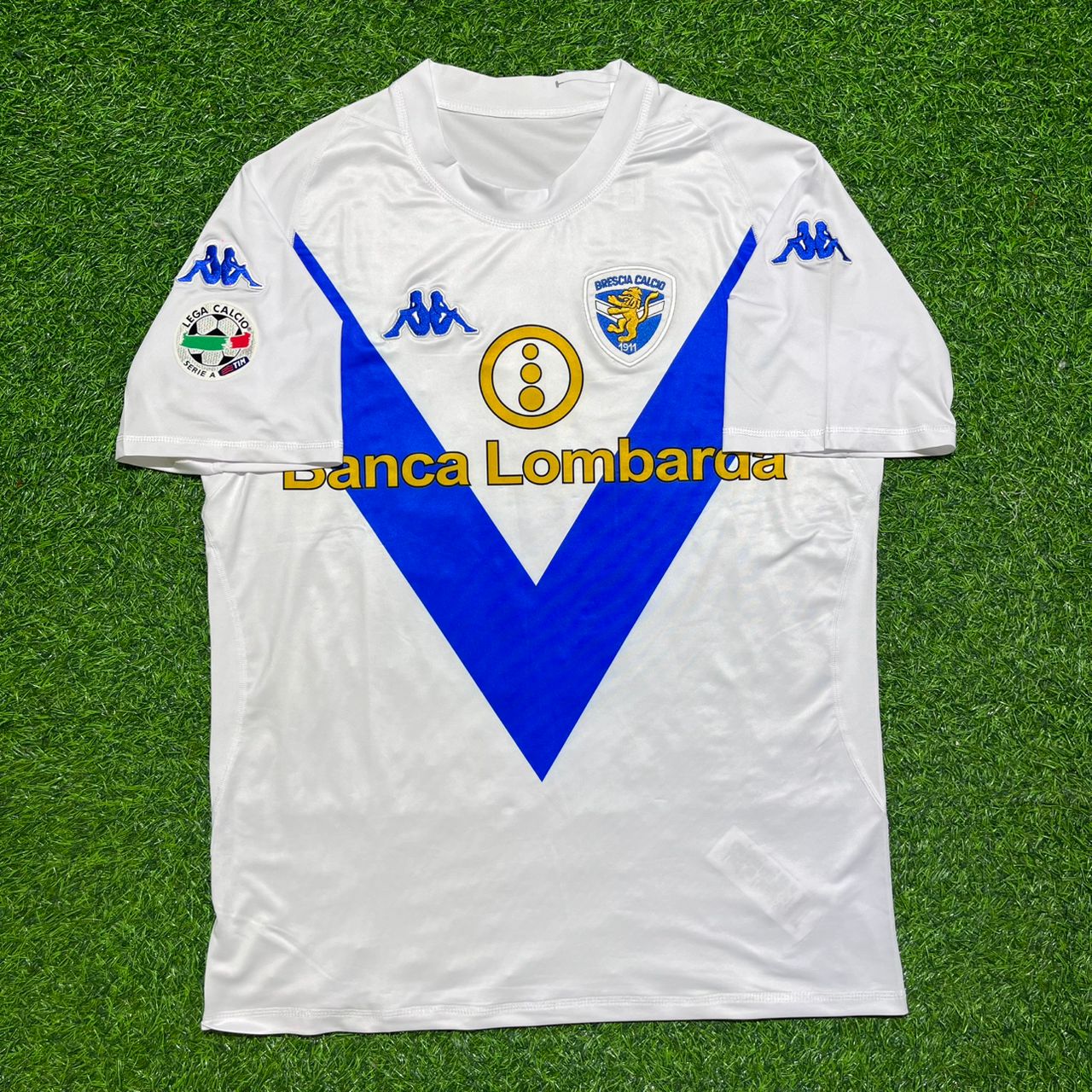 Roberto Baggio Brescia 2003-2004 Retro White Football Jersey Kit
