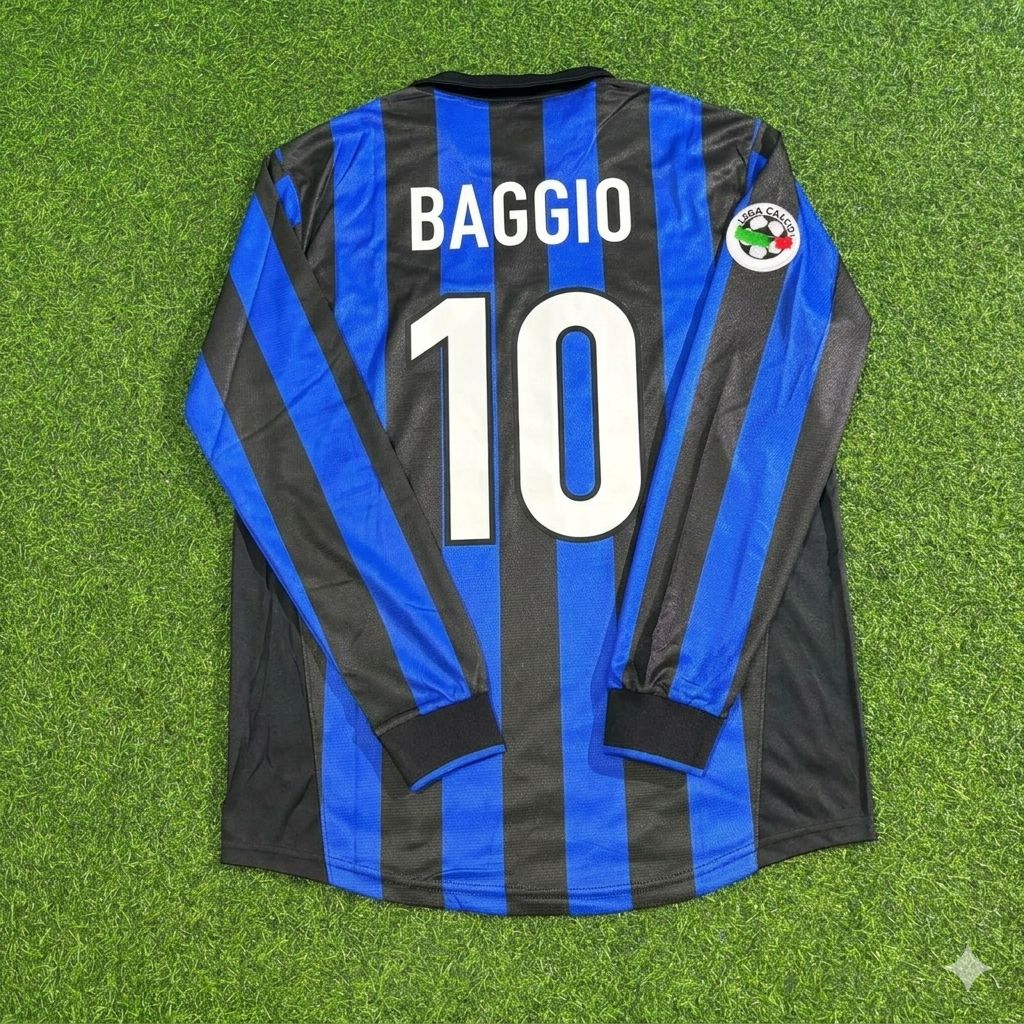 Roberto Baggio - Inter 1998 1999 Retro Football Jersey