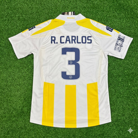 Roberto Carlos Fenerbahçe 2007-2008 Retro Football Jersey