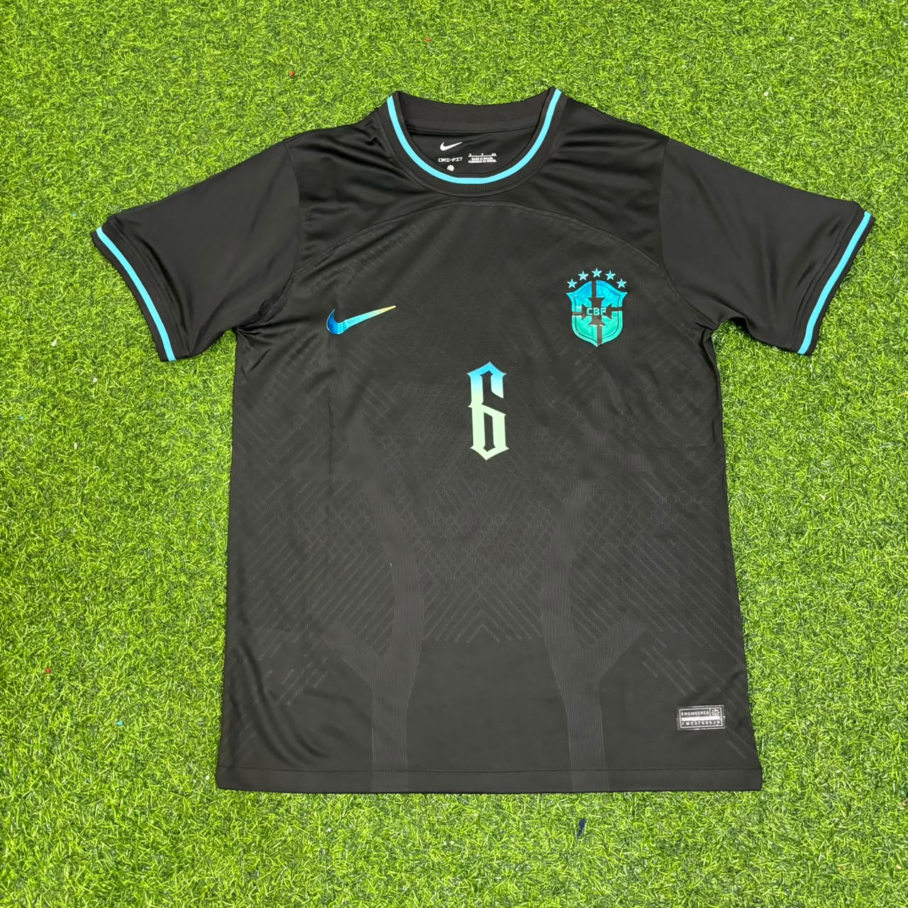 Roberto Carlos Brazil Retro Football Jersey