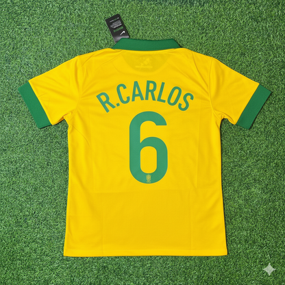 Roberto Carlos Brazil Retro Football Jersey Collection