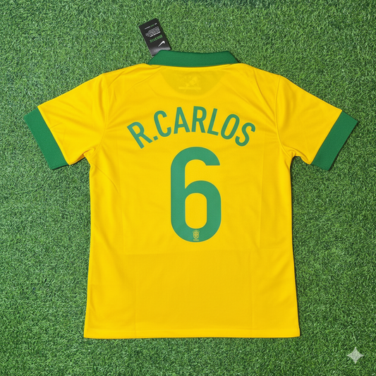 Roberto Carlos Brazil Retro Football Jersey Collection