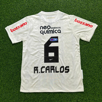 Roberto Carlos Corinthians 2010 Special Edition Retro Football Jersey Kit