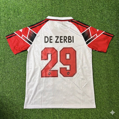 Roberto De Zerbi #29 AC Milan 1997 Away Retro Football Jersey Kit