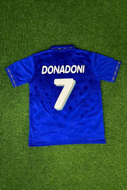 Italy World Cup 1994 Roberto Donadoni Retro Football Jersey