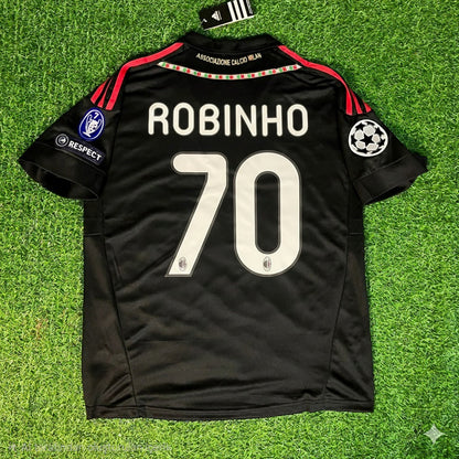 Robinho 70 - Milan Third Kit 2011/12 Retro Football Jersey Kit