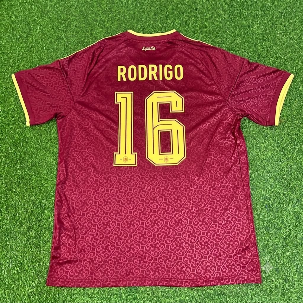 Spain World Cup 2026 Rodri Special Edition Football Jersey