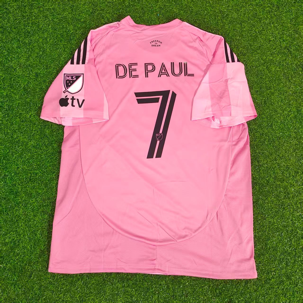 Rodrigo de Paul 7 Inter Miami 2026 Football Jersey Kit