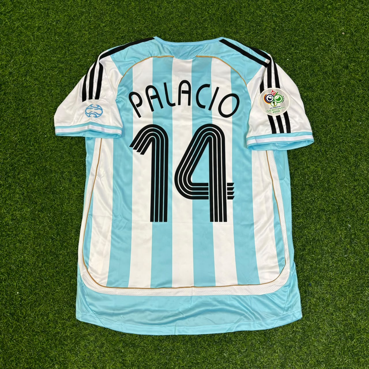 Argentina World Cup 2006 Rodrigo Palacio Retro Football Jersey