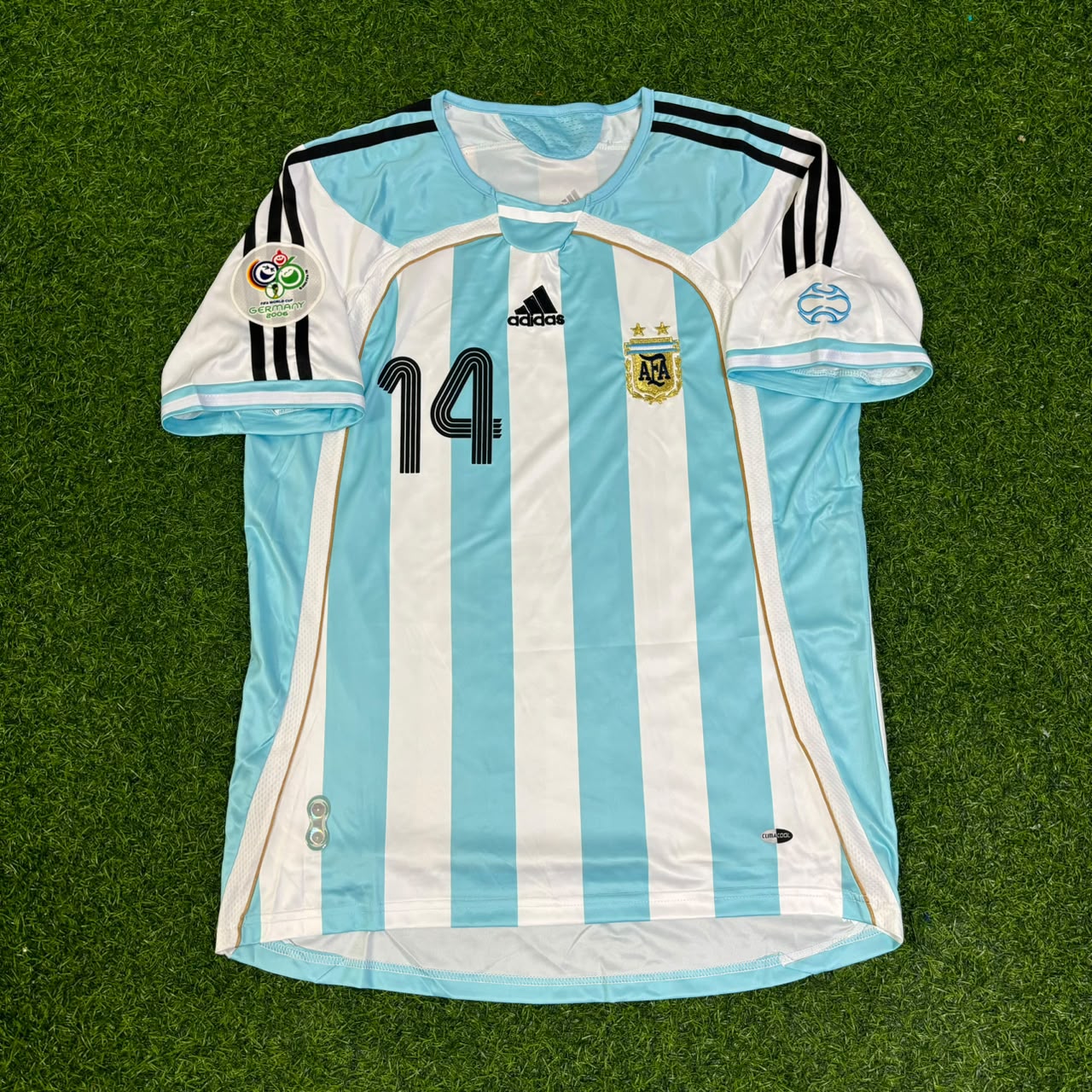 Argentina World Cup 2006 Rodrigo Palacio Retro Football Jersey