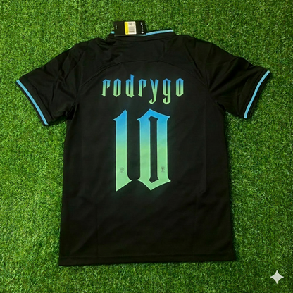 Rodrygo Brazil Retro Football Jersey