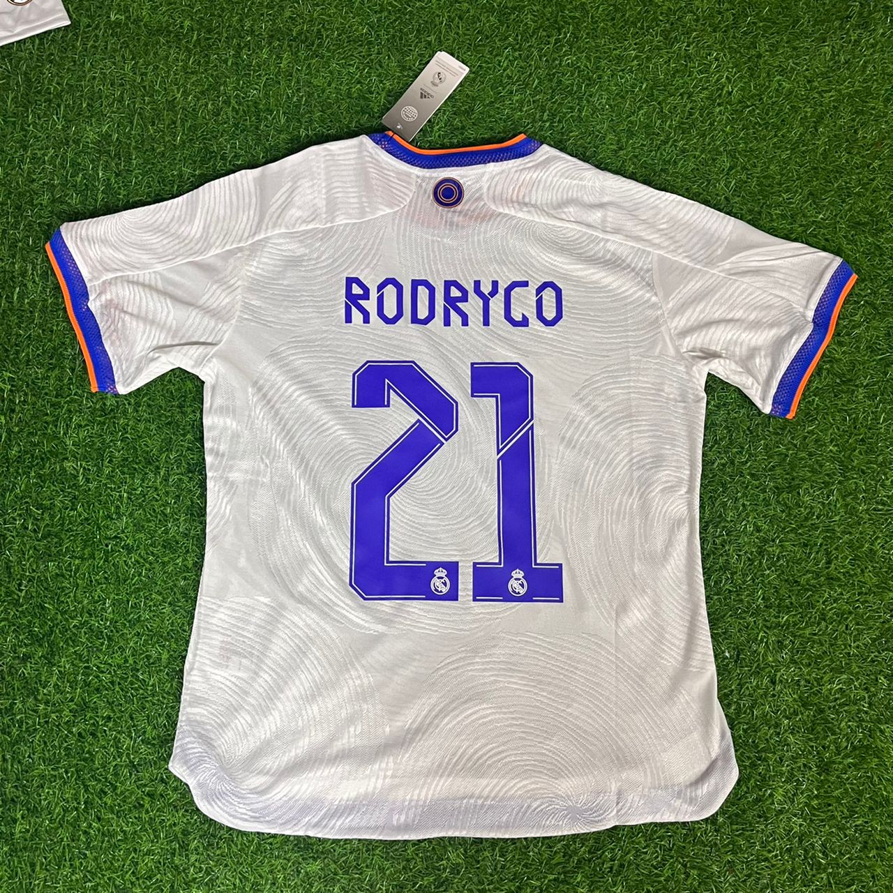 Real Rodrygo – Madrid 2022 Champions League Final White Jersey | Retro Kit | Maillot | Trikot Soccer Kit