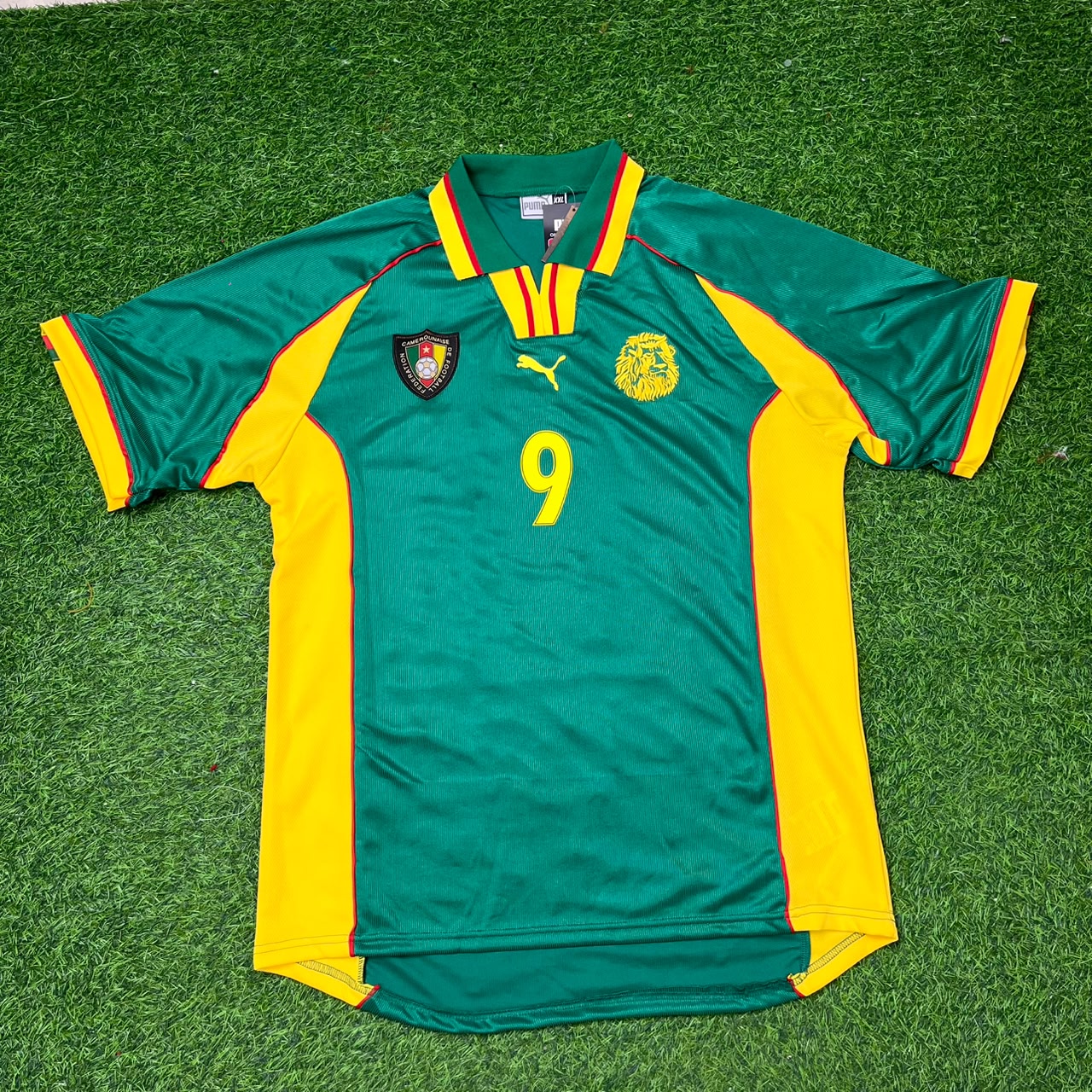 Roger Milla Cameroon Retro Football Jersey Kit
