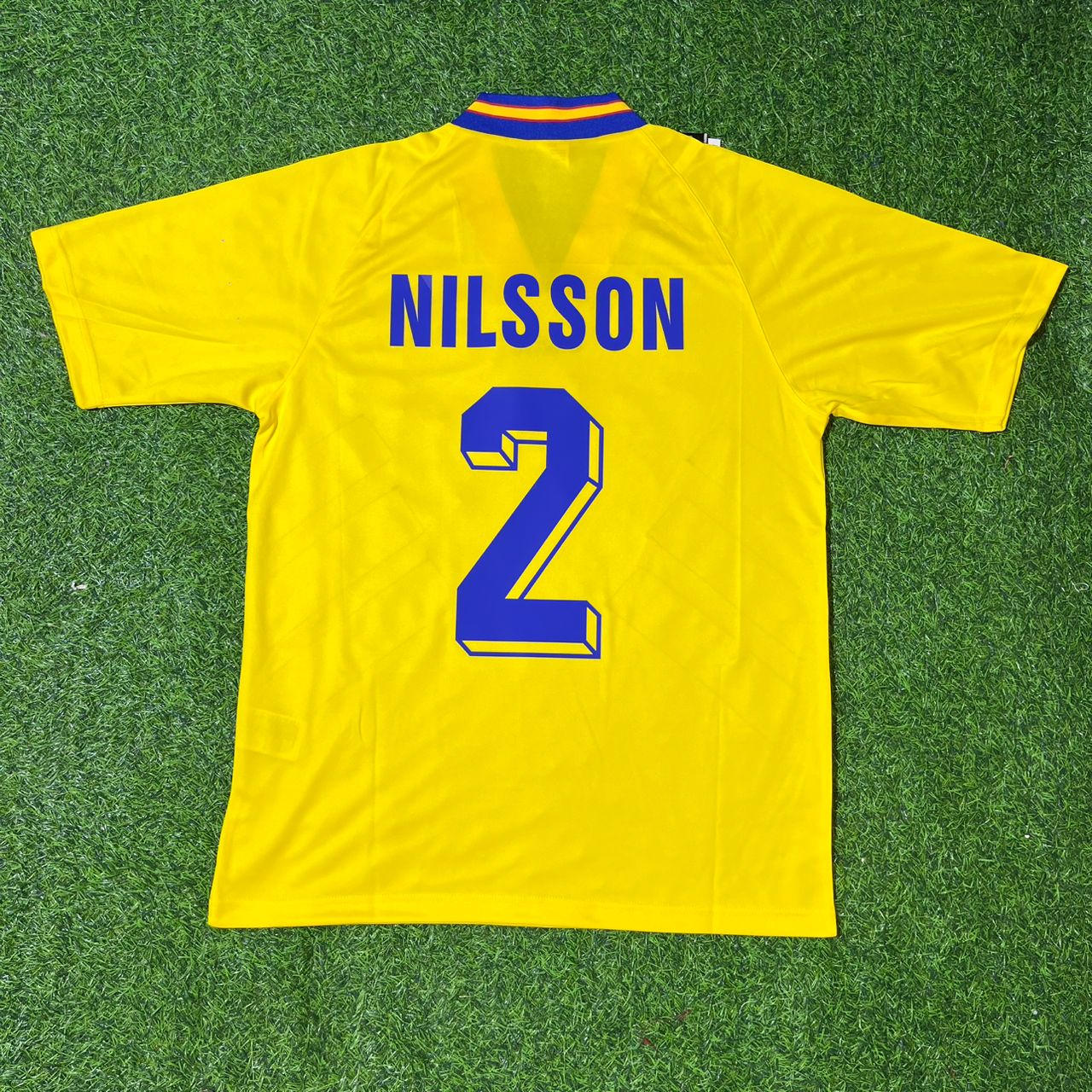 Roland Nilsson Sweden 1994/1996 Retro Home Football Jersey Collection