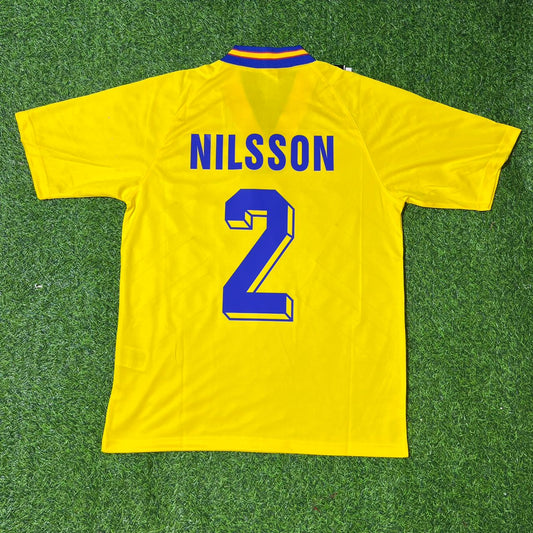 Roland Nilsson Sweden 1994/1996 Retro Home Football Jersey Collection
