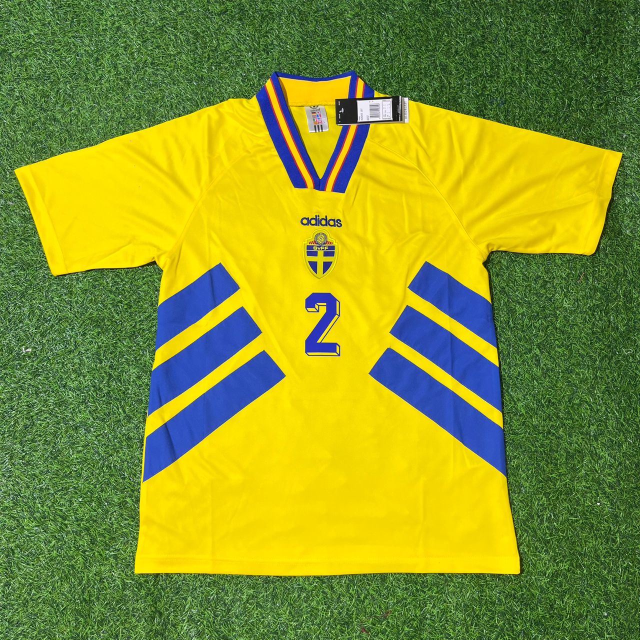 Roland Nilsson Sweden 1994/1996 Retro Home Football Jersey Collection