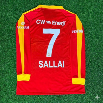 Roland Sallai Galatasaray Legendary Retro Vintage Long Sleeve Football Jersey Kit