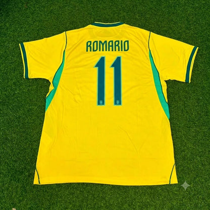 Romario Brazil Commemorative Special Retro Football Jersey