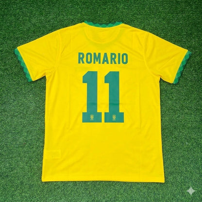 Romario Brazil Football Retro Football Jersey
