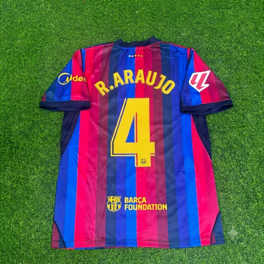 Ronald Araujo #4 Barcelona 2027 Home Football Jersey