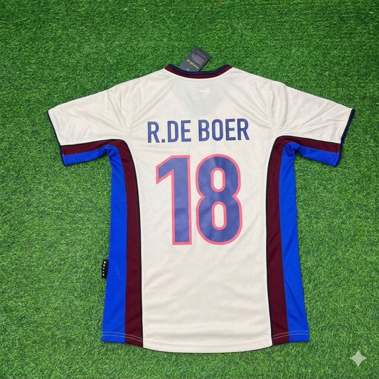 Ronald de Boer Barcelona 98/99 Retro Football Jersey