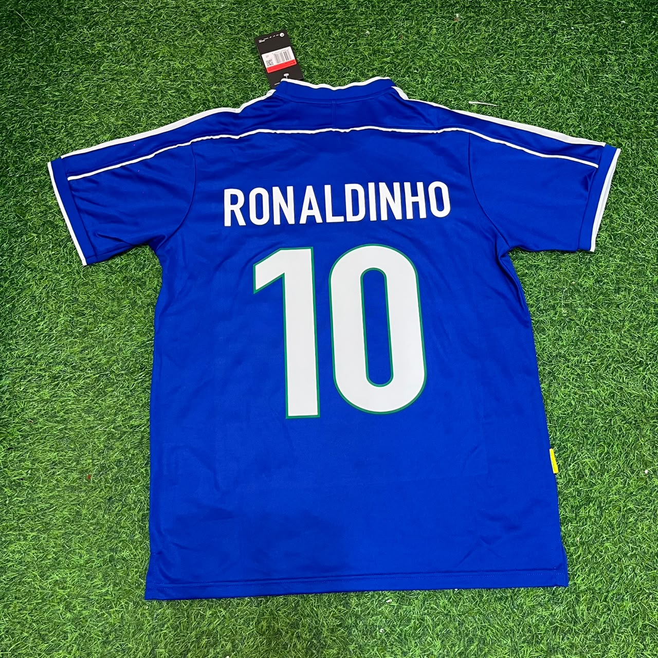 Ronaldinho Brazil Retro Football Jersey