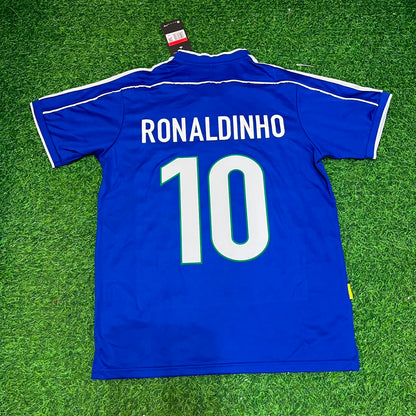 Ronaldinho Brazil Retro Football Jersey