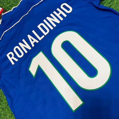 Ronaldinho Brazil Retro Football Jersey