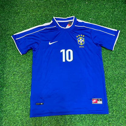 Ronaldinho Brazil Retro Football Jersey