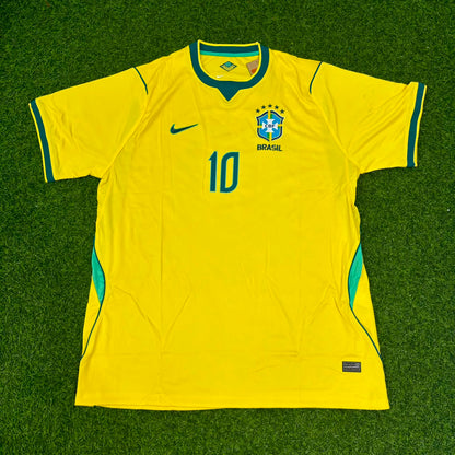 Ronaldinho Brazil Retro Football Jersey Collection