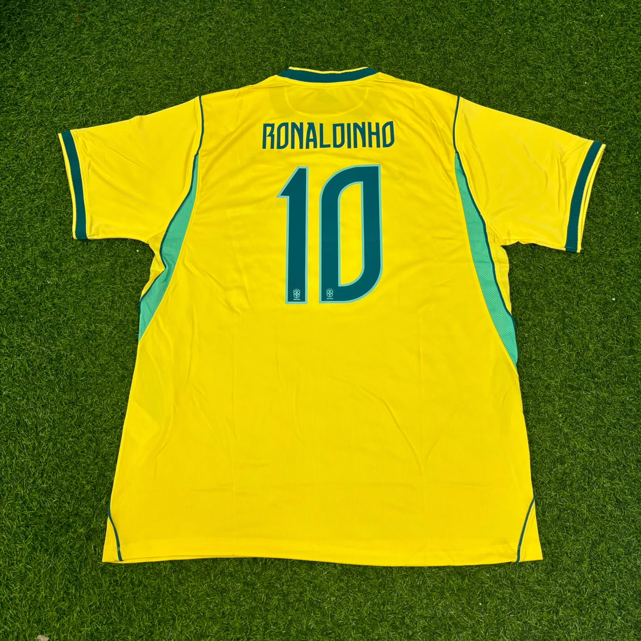Ronaldinho Brazil Retro Football Jersey Collection