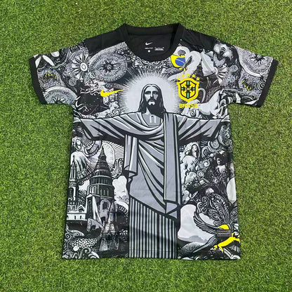 Ronaldinho Brazil Iconic Retro Football Jersey