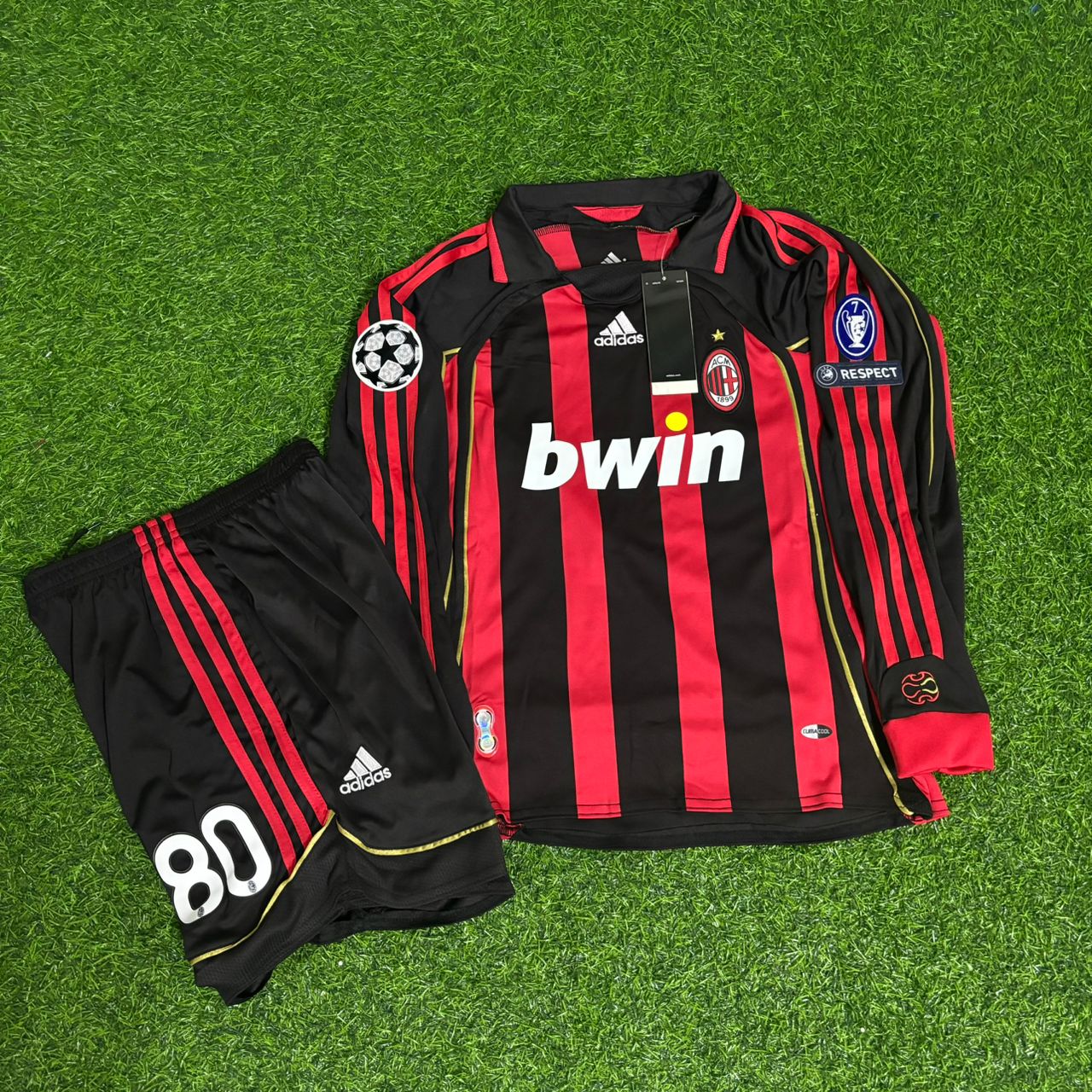 Ronaldinho Gaúcho AC Milan 2009 Home Long Sleeve Retro Football Jersey Collection