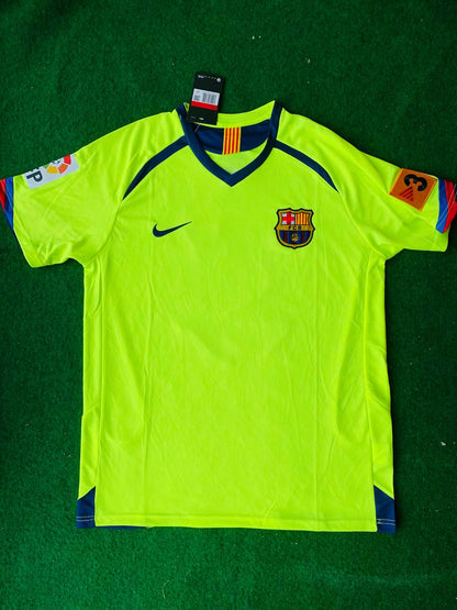 Ronaldinho Gaucho Barcelona 2005 2006 Kids Retro Kids Football Jersey Kit