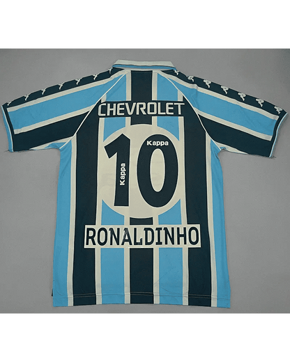 Ronaldinho Gaucho Gremio 2000 Soccer Retro Football Jersey Kit