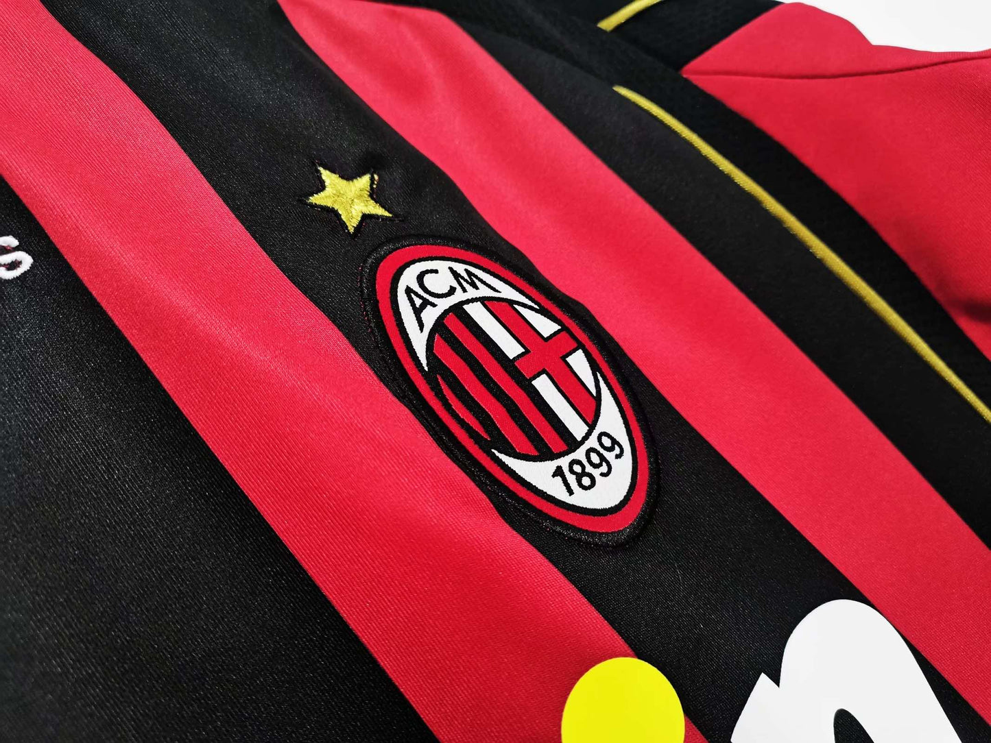 Ronaldinho Milan 2006 2007 Retro Long Sleeve Football Jersey Kit