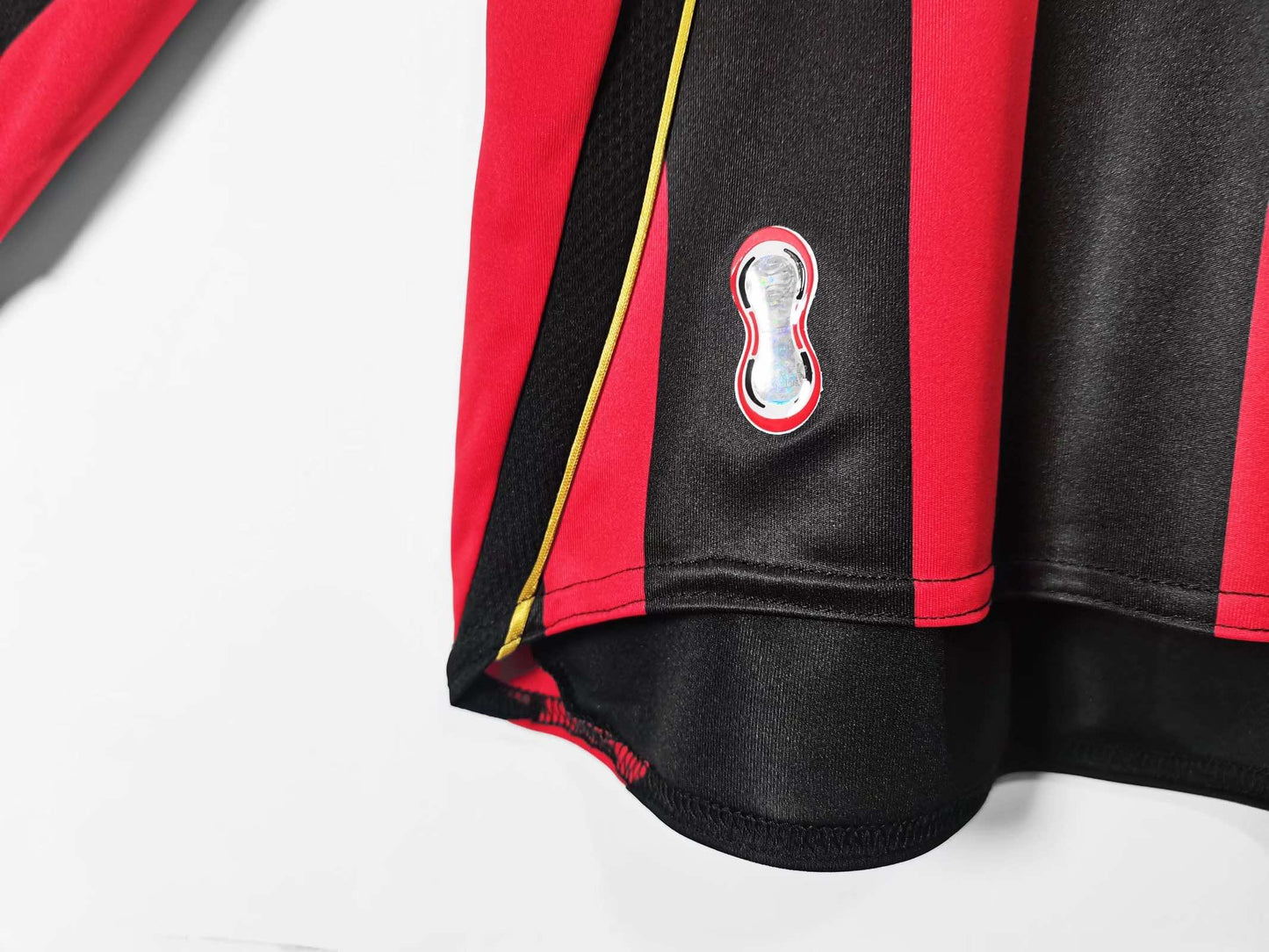 Ronaldinho Milan 2006 2007 Retro Long Sleeve Football Jersey Kit