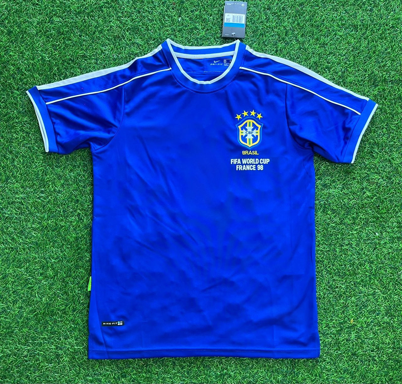 Brazil World Cup 1998 Retro Football Jersey