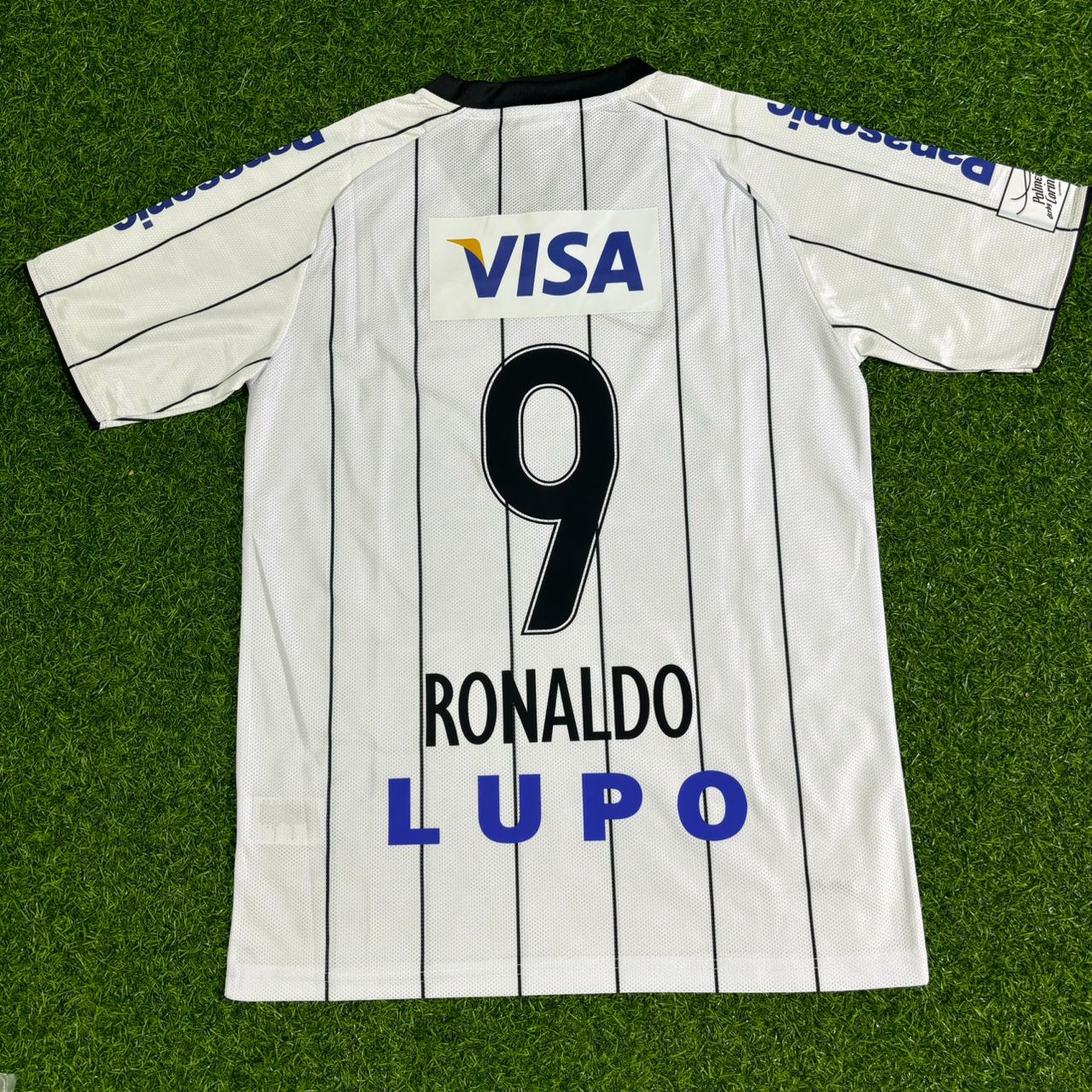 Ronaldo Nazario Corinthians 2009 White Retro Football Jersey Kit