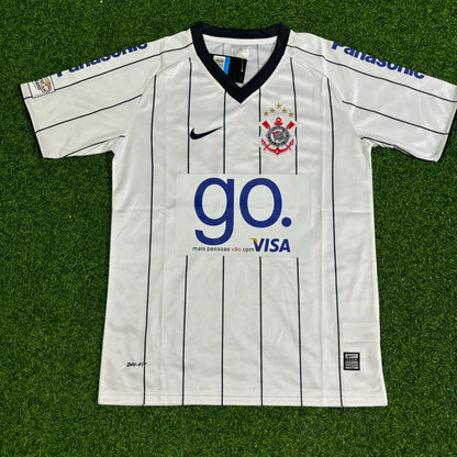 Ronaldo Nazario Corinthians 2009 White Retro Football Jersey Kit