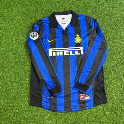 Luis Figo - Inter Retro Football Jersey